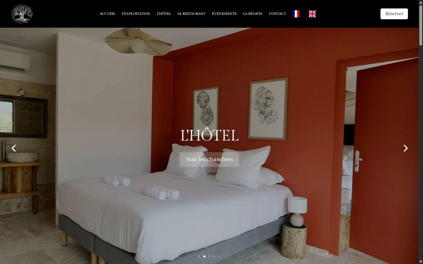 Le site du Domaine Machja