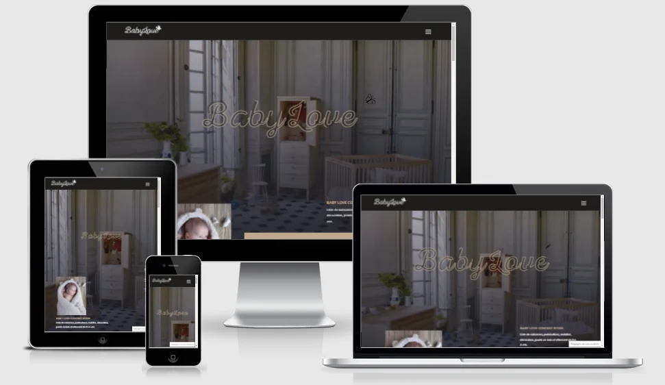 Visuel du projet Baby Love Concept store
