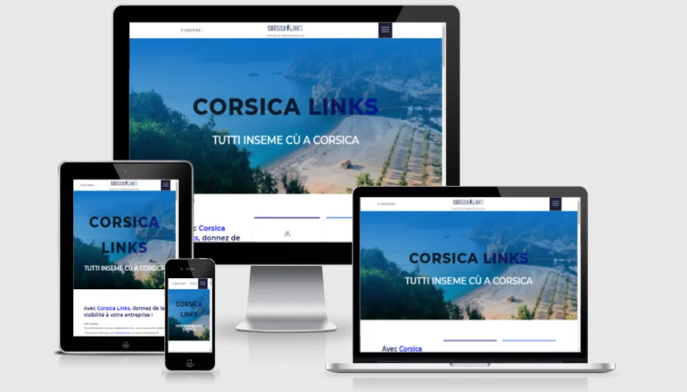 Visuel du projet Corsica Links
