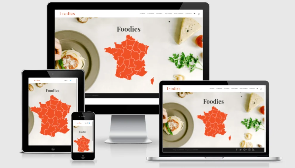 Visuel du projet Foodies